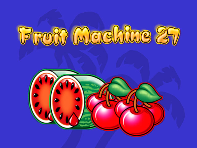 Lošimo automatas su vaisiais Fruit Machine 27
