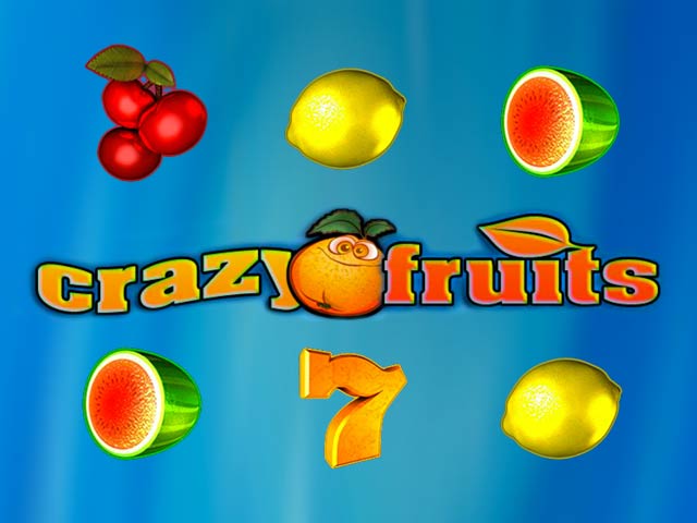 Lošimo automatas su vaisiais Crazy fruits